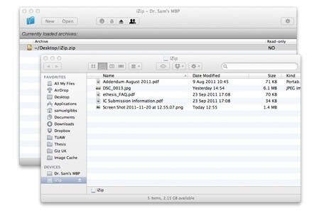 free program to download zip files mac